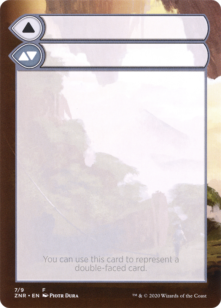 Image of Double-Faced Substitute Card (SZNR-007) - Zendikar Rising Substitute Cards (Borderless)