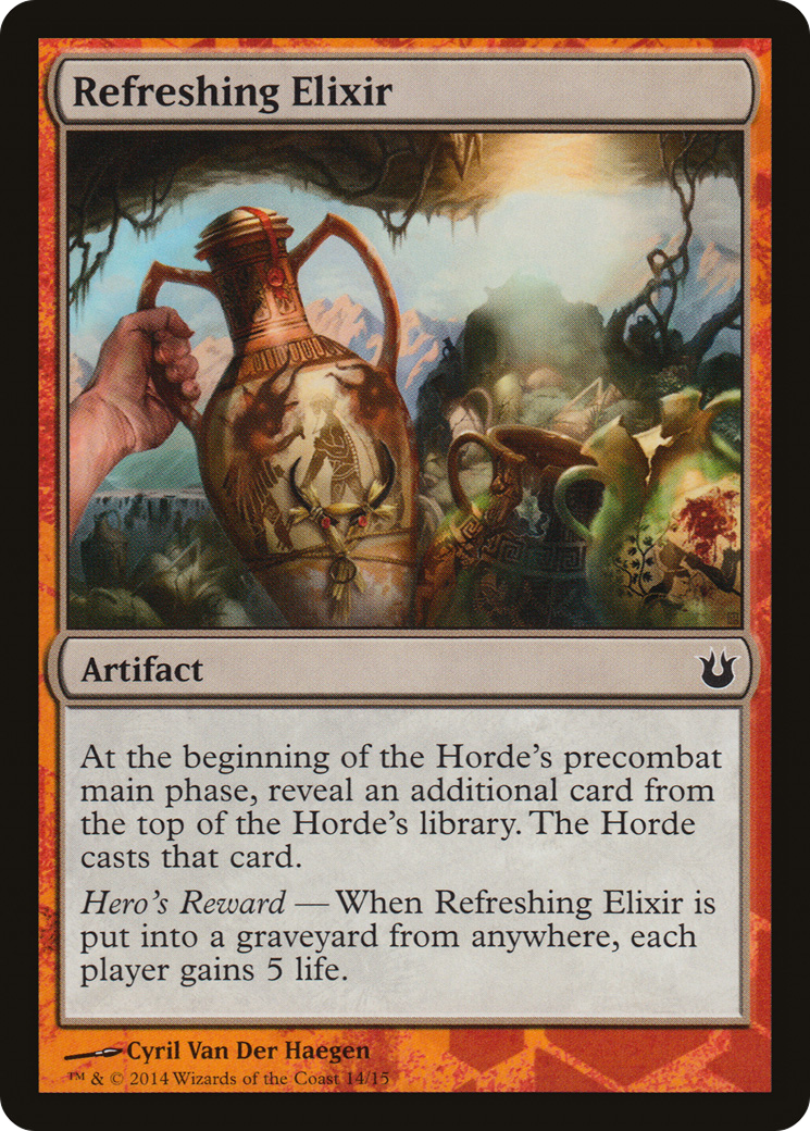 Image of Refreshing Elixir (HERO-014) - Battle the Horde