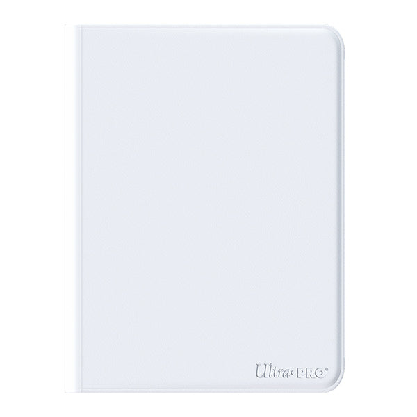 Binder: PRO 12-Pocket Zippered Vivid- White
