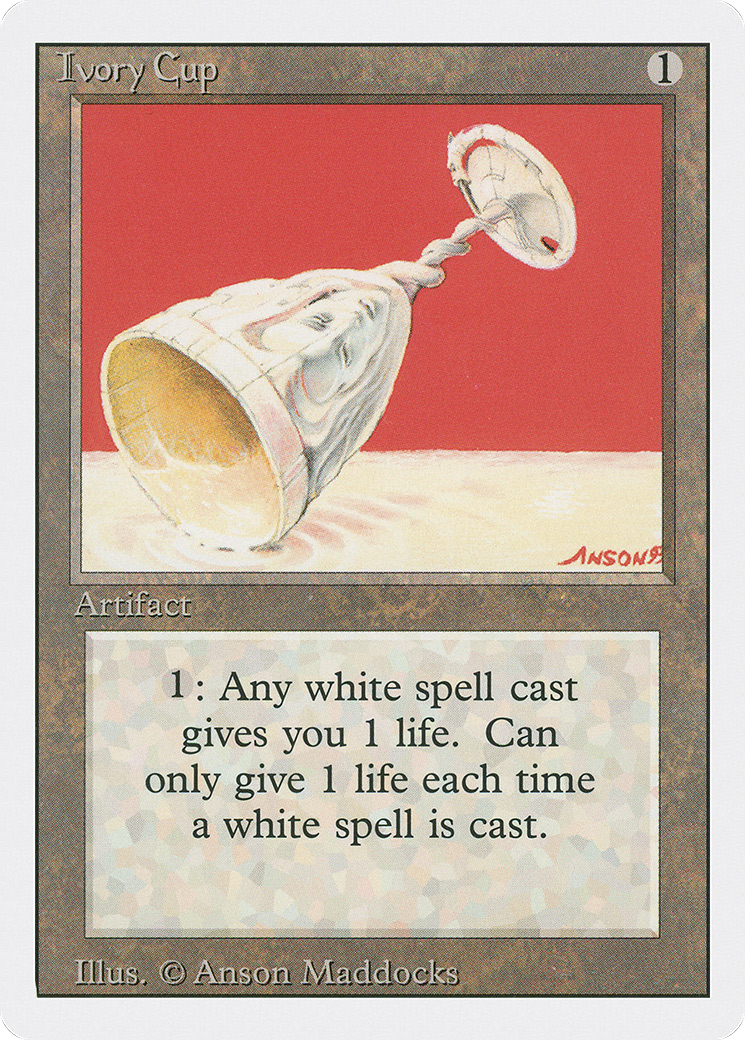 Image of Ivory Cup (3ED-) - Revised Edition