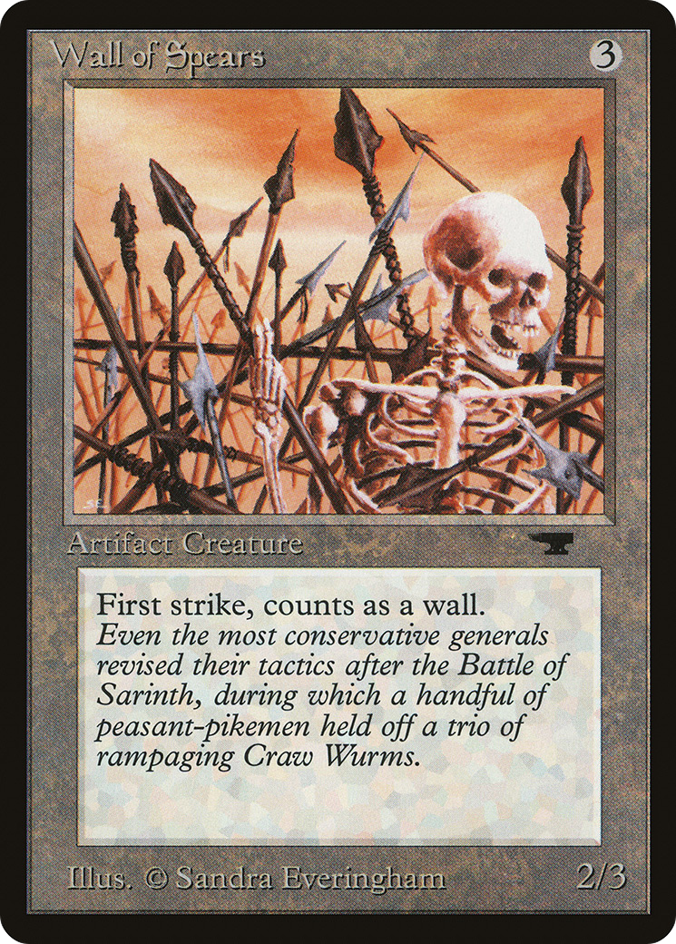 Image of Wall of Spears (ATQ-077) - Antiquities