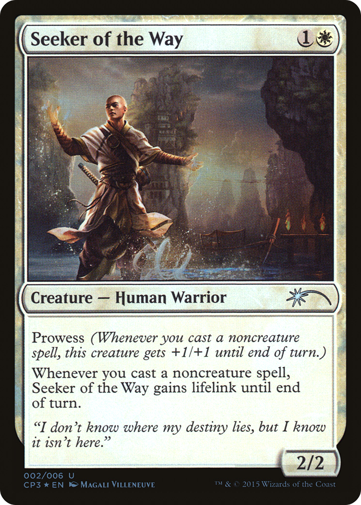 Image of Seeker of the Way (UMP-002) - Magic Origins Clash Pack Foil