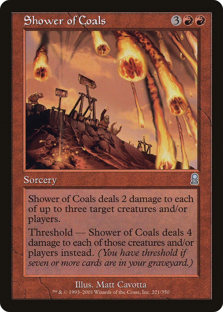 Image of Shower of Coals (ODY-221) - Odyssey
