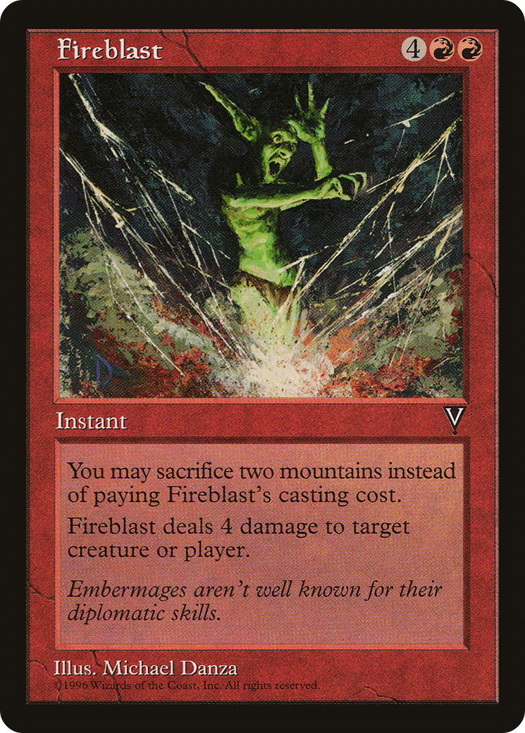 Image of Fireblast (VIS-) - Visions