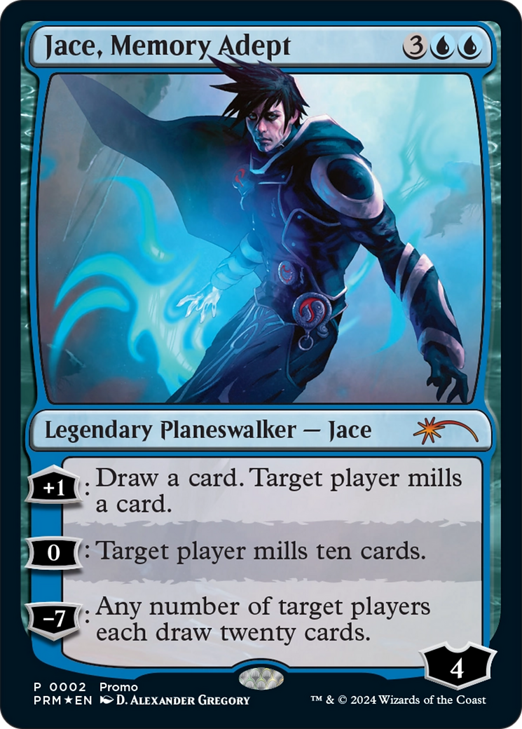 Image of Jace, Memory Adept (UMP-2024-2) - Media and Collaboration Promos Foil