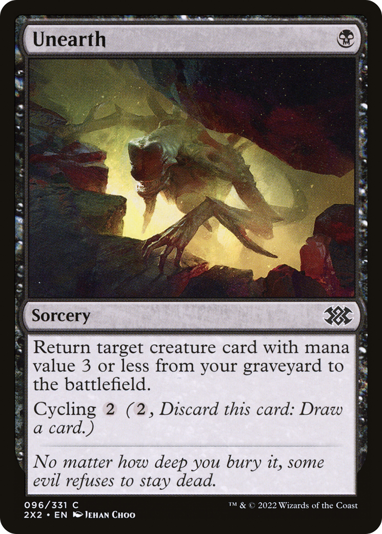 Image of Unearth (2X2-096) - Double Masters 2022