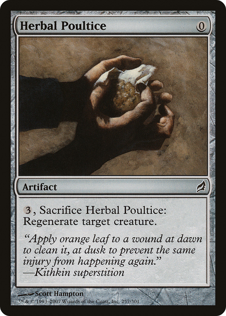 Image of Herbal Poultice (LRW-257) - Lorwyn
