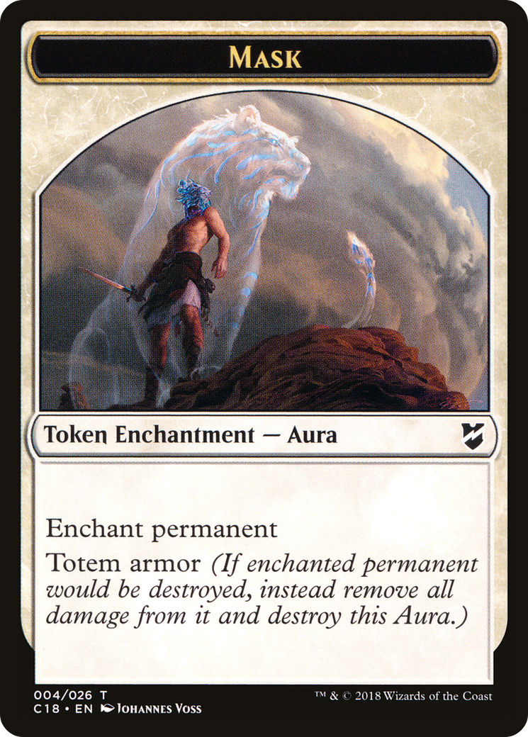 Image of Mask (TC18-004) - Commander 2018 Tokens