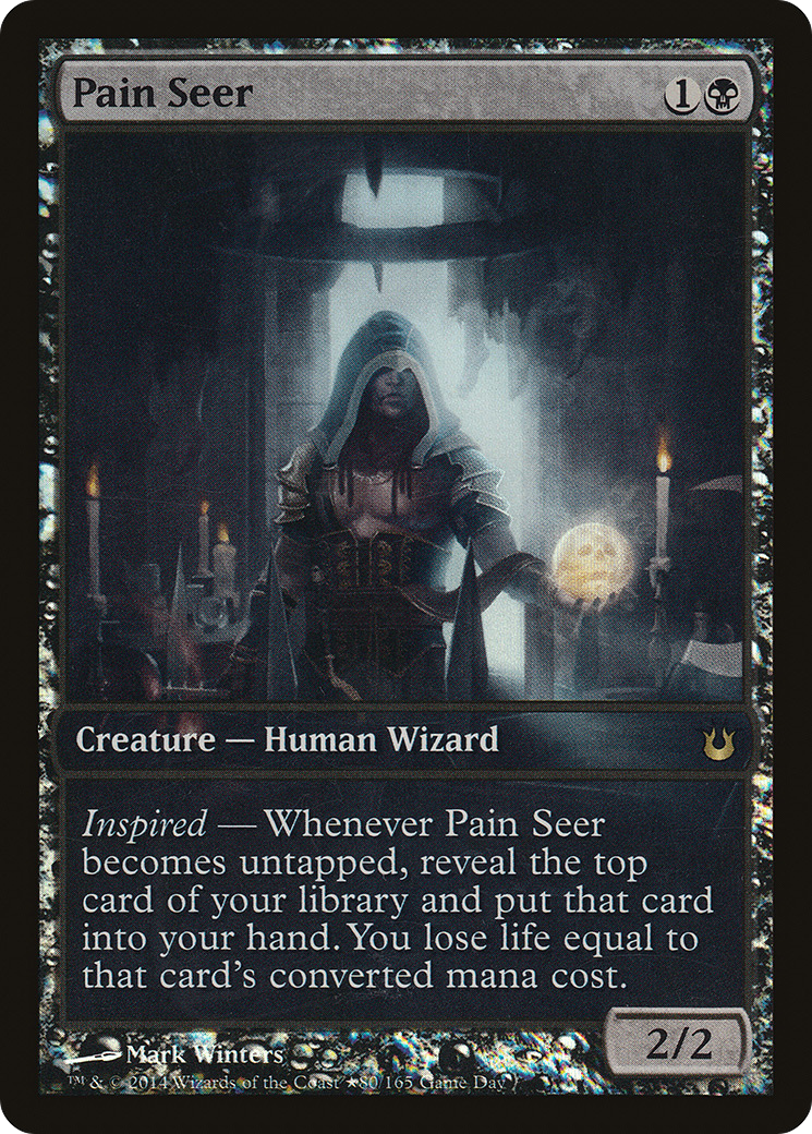 Image of Pain Seer (GAME-080) - Born of the Gods Promos Foil