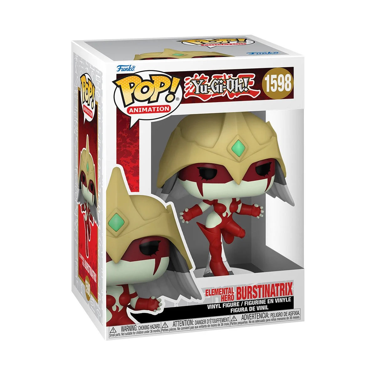 Image of Yu-Gi-Oh! Elemental Hero Burstinatrix Funko Pop! Vinyl Figure #1598