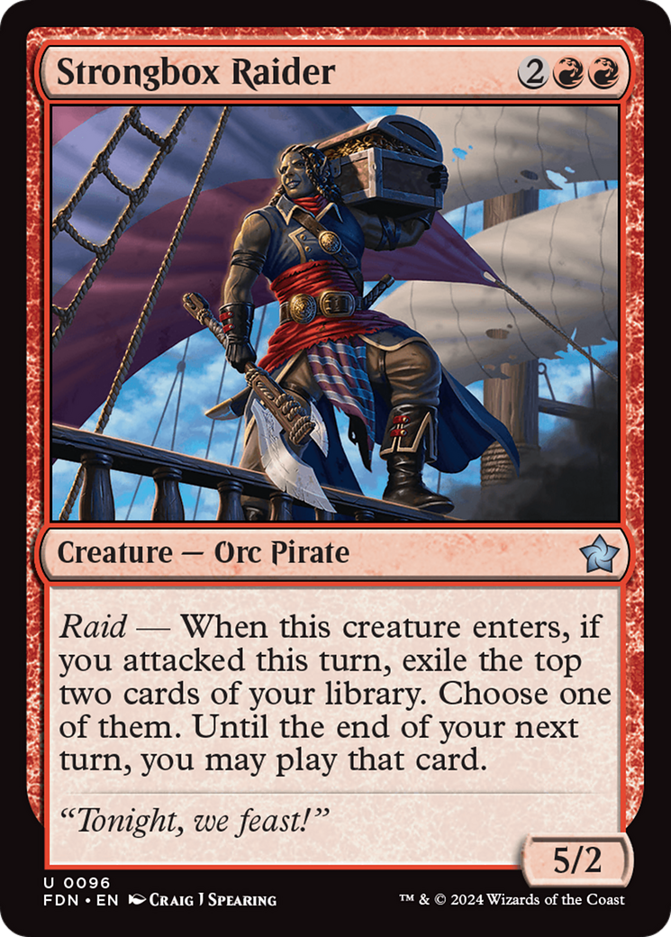 Image of Strongbox Raider (FDN-096) - Foundations Foil