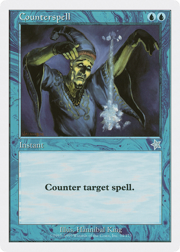 Image of Counterspell (S99-034) - Starter 1999