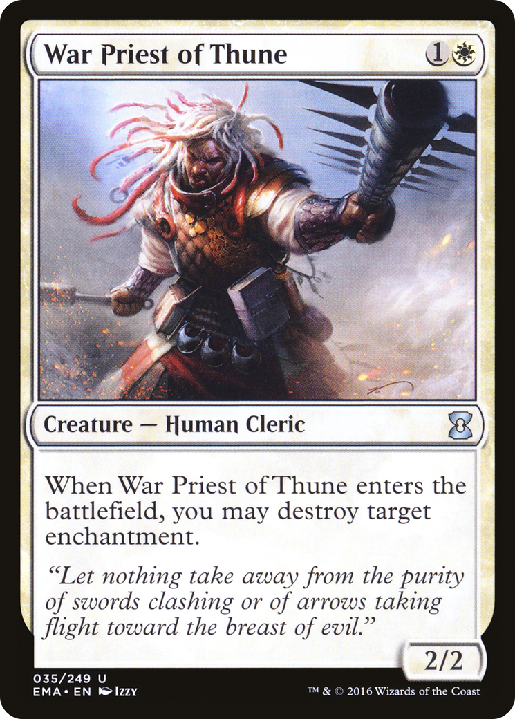 Image of War Priest of Thune (EMA-035) - Eternal Masters