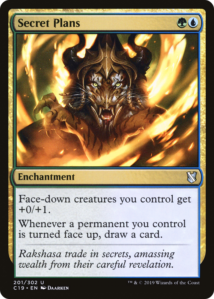 Image of Secret Plans (C19-201) - Commander 2019