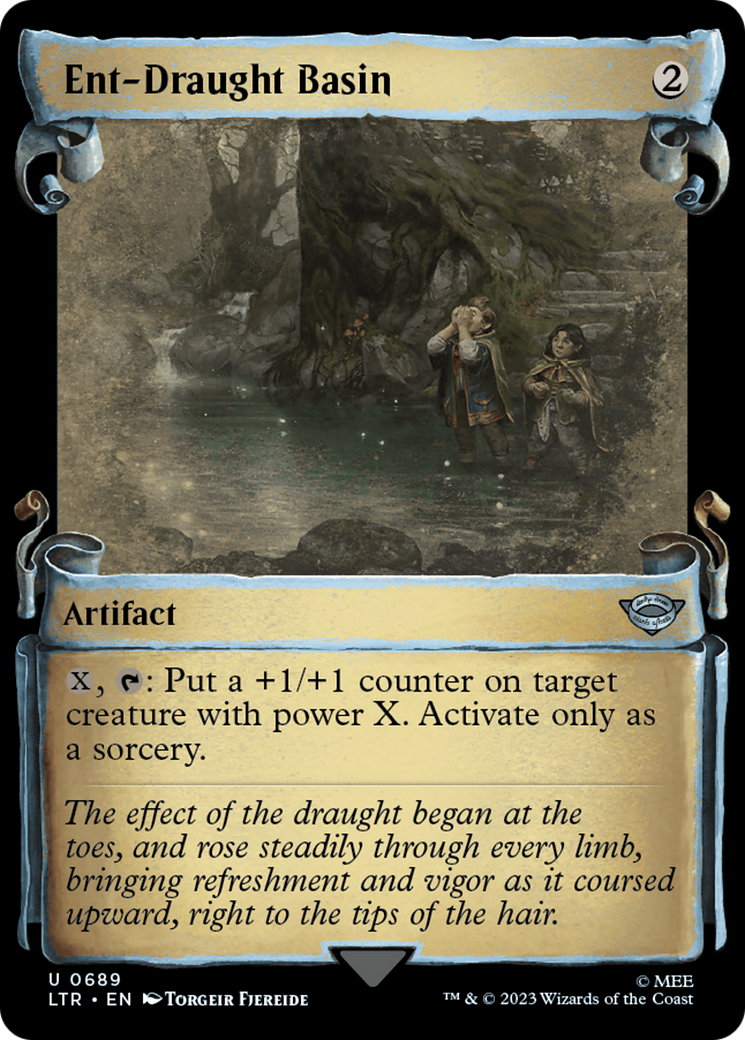 Image of Ent-Draught Basin (Showcase Scrolls) (LTR-689) - The Lord of the Rings: Tales of Middle-earth: (Showcase)
