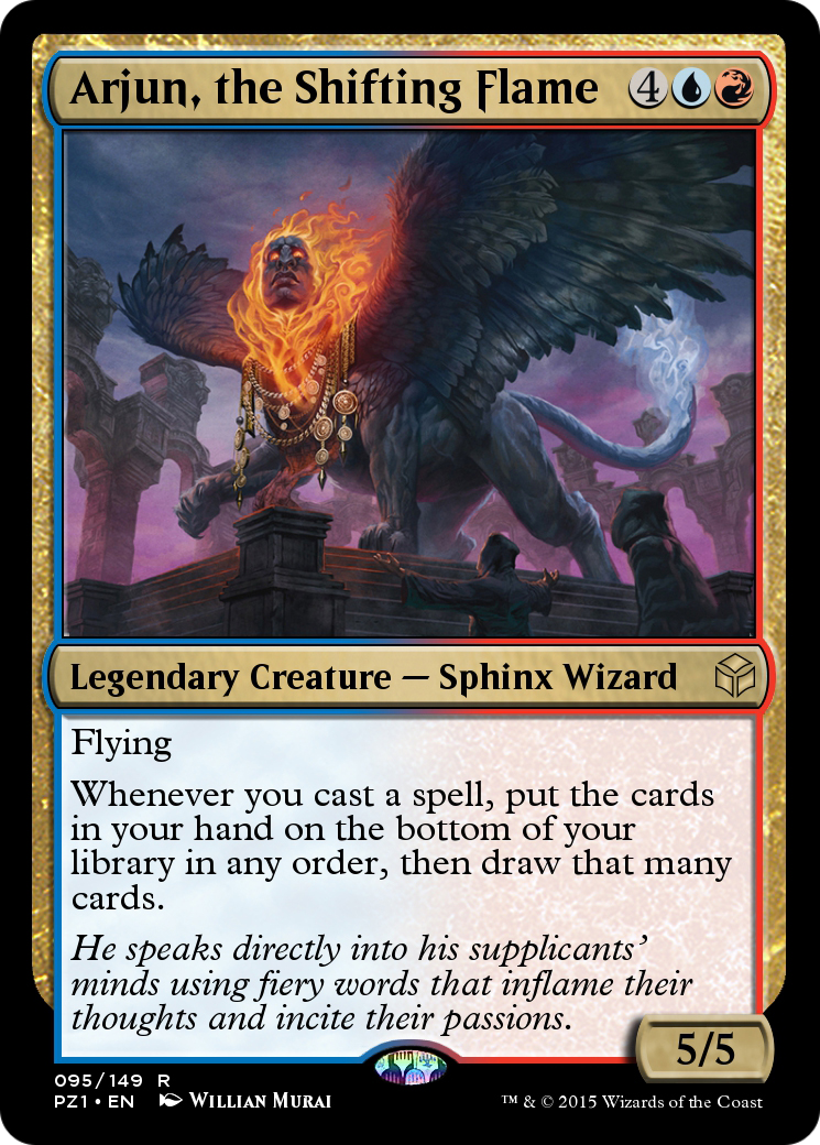 Image of Arjun, the Shifting Flame (PZ1-095) - Legendary Cube Prize Pack
