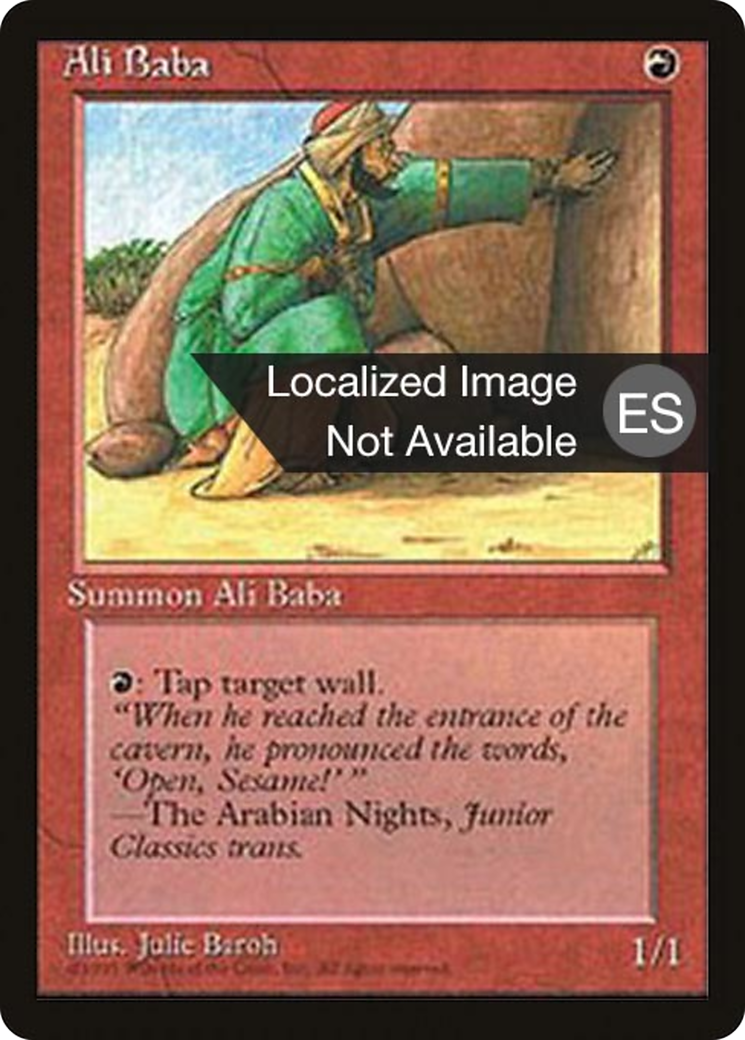 Image of Ali Baba (4BB-) - Fourth Edition Foreign Black Border