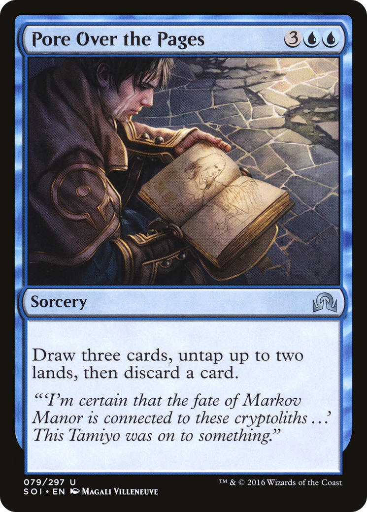 Image of Pore Over the Pages (SOI-079) - Shadows over Innistrad