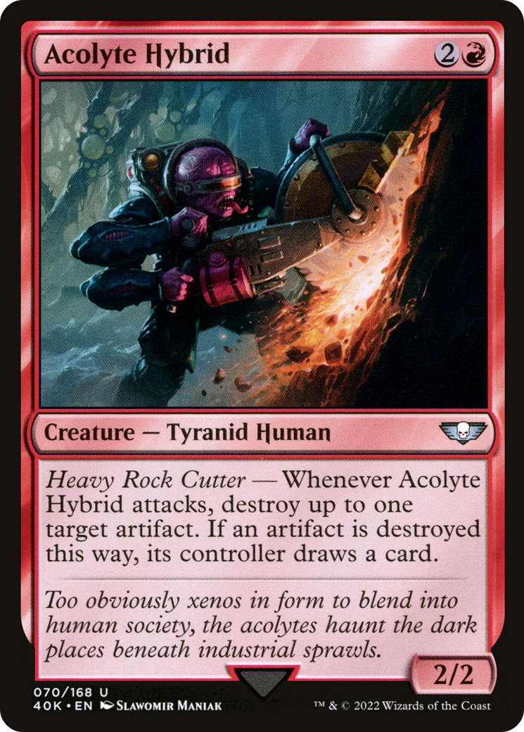Image of Acolyte Hybrid (40K-070) - Warhammer 40,000 Commander