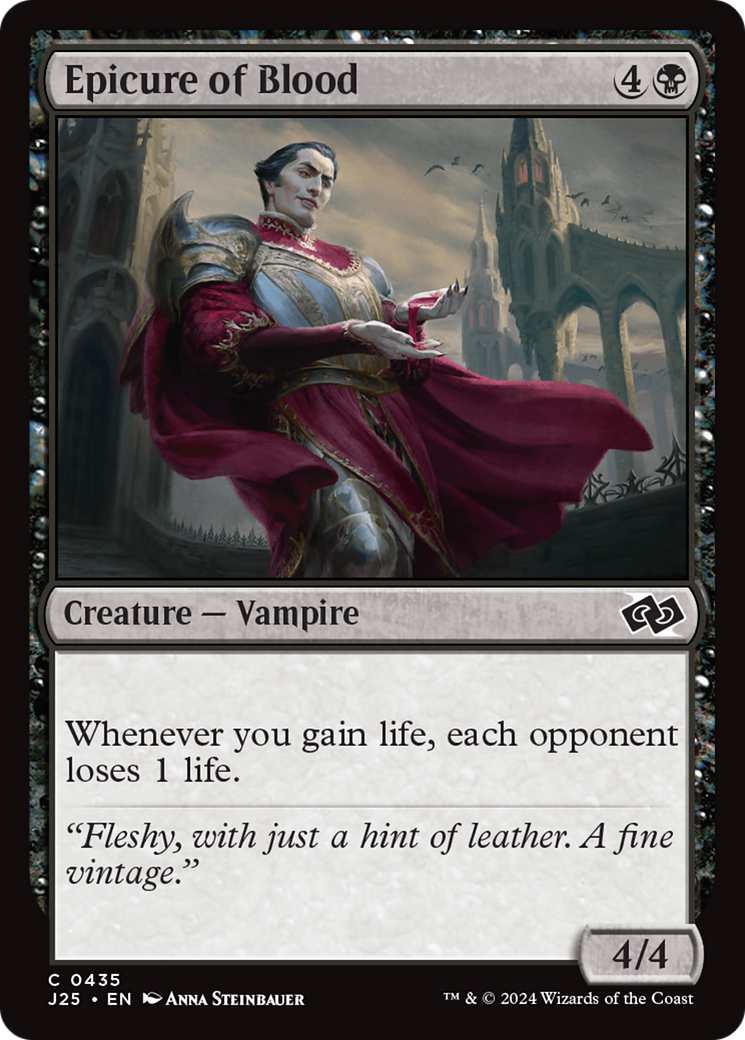 Image of Epicure of Blood (J25-435) - Foundations Jumpstart