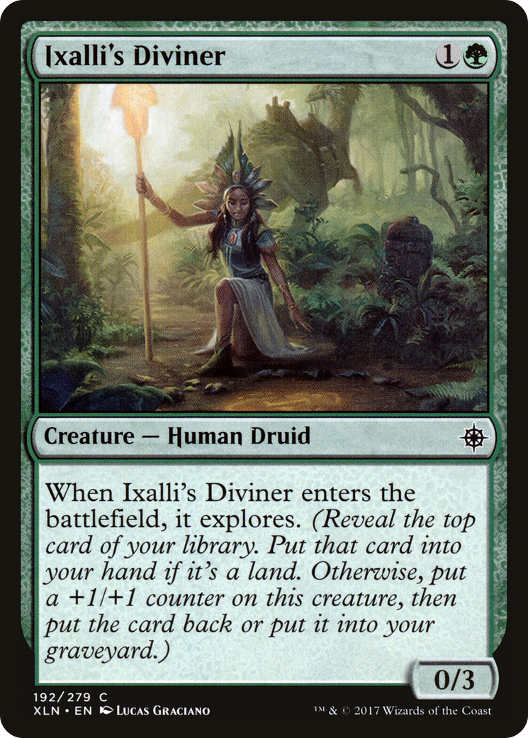 Image of Ixalli's Diviner (XLN-192) - Ixalan Foil