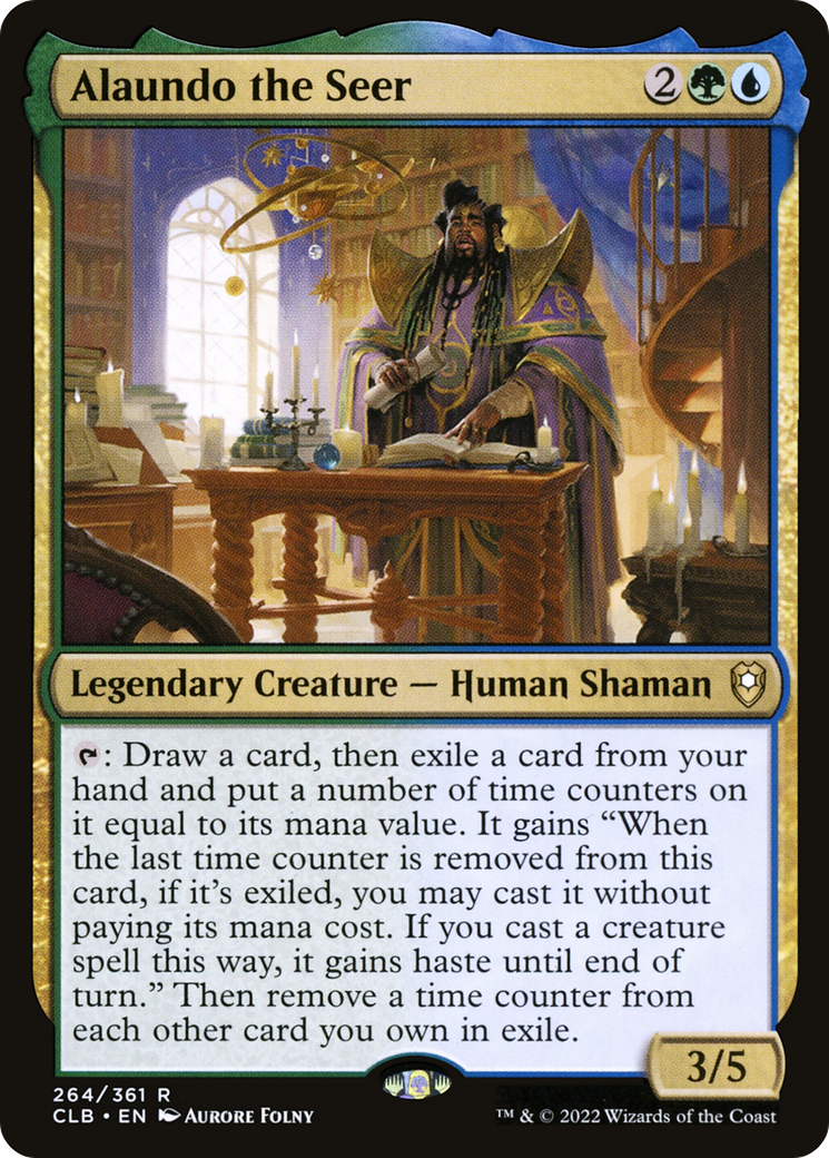Image of Alaundo the Seer (CLB-264) - Commander Legends: Battle for Baldur's Gate