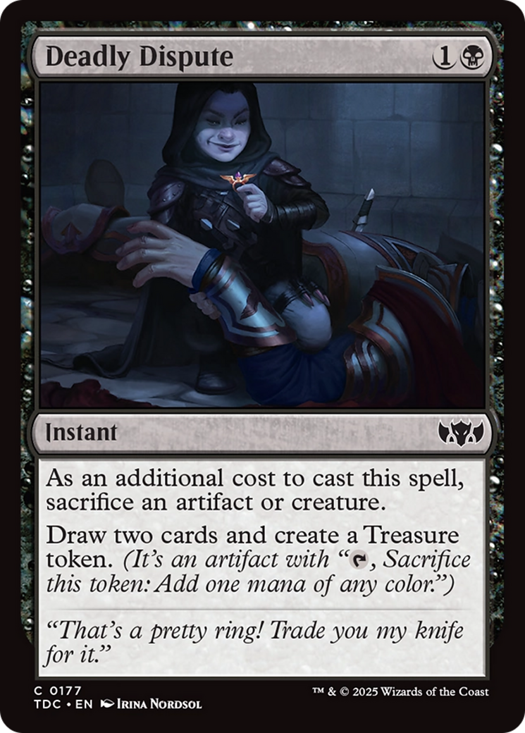 Image of Deadly Dispute (TDC-177) - Commander: Tarkir: Dragonstorm