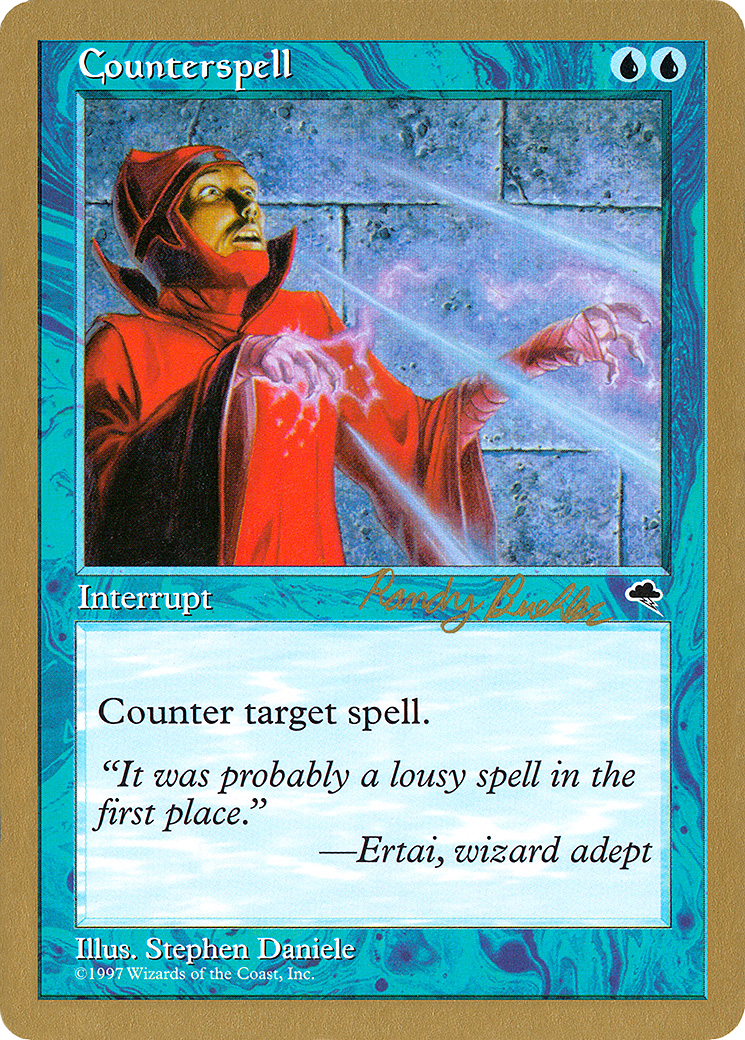 Image of Counterspell - 1998 Randy Buehler (TMP) (WCD-) - World Championship Decks 1998