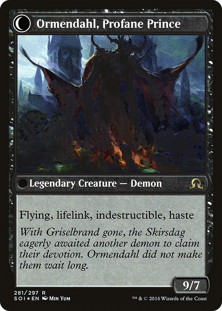 Image of Westvale Abbey (PRE-281S) - Shadows over Innistrad Promos: (Double Faced Transform) Foil