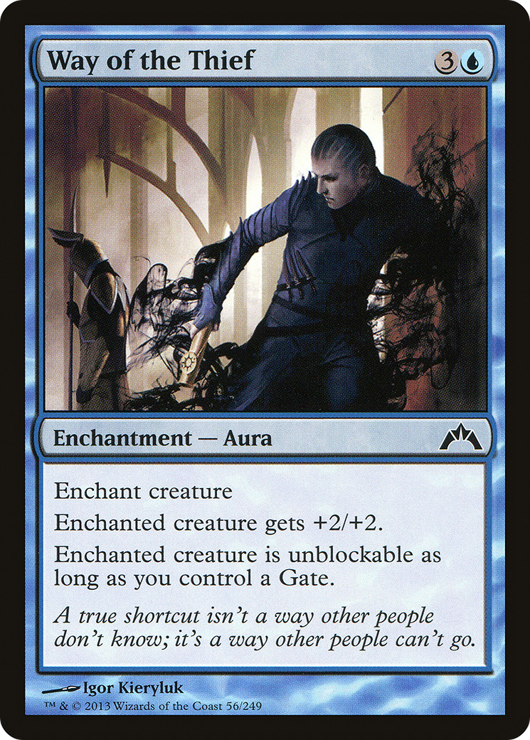 Image of Way of the Thief (GTC-056) - Gatecrash Foil
