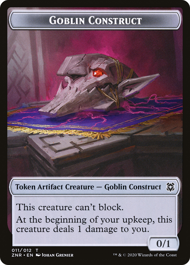 Image of Goblin Construct (TZNR-011) - Zendikar Rising Tokens