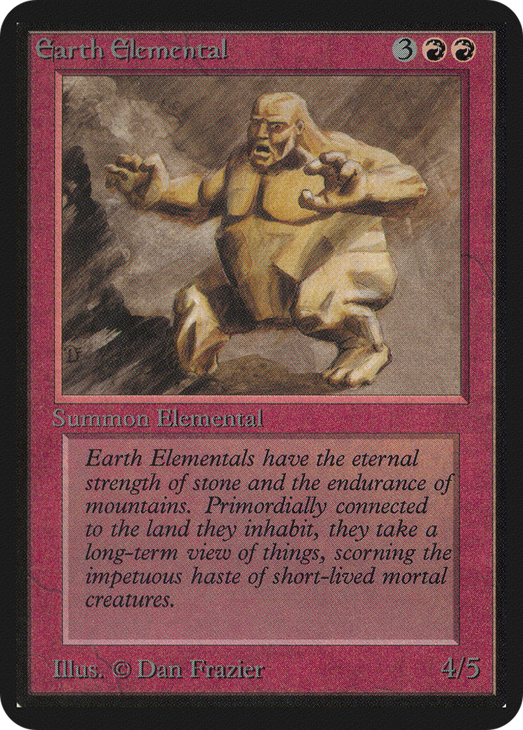 Image of Earth Elemental (LEA-) - Limited Edition Alpha