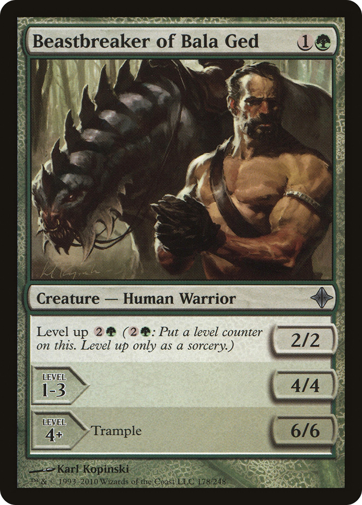 Image of Beastbreaker of Bala Ged (ROE-178) - Rise of the Eldrazi Foil