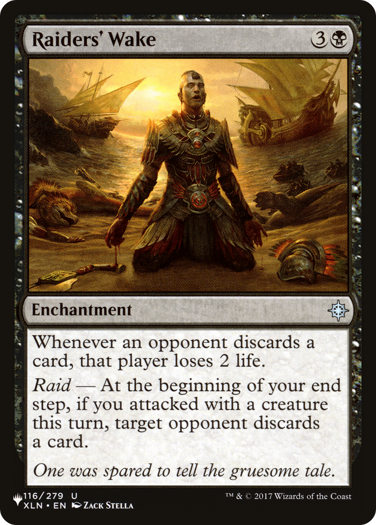 Image of Raiders' Wake (LIST-XLN-116) - The List