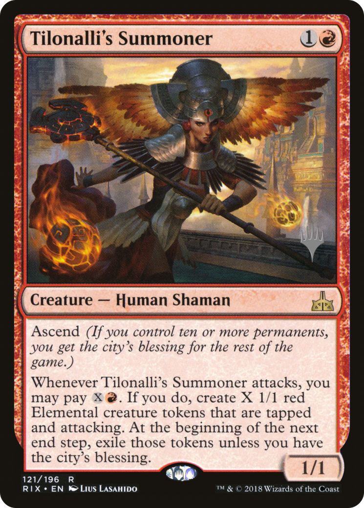 Image of Tilonalli's Summoner (PPM20-121P) - Rivals of Ixalan Promos