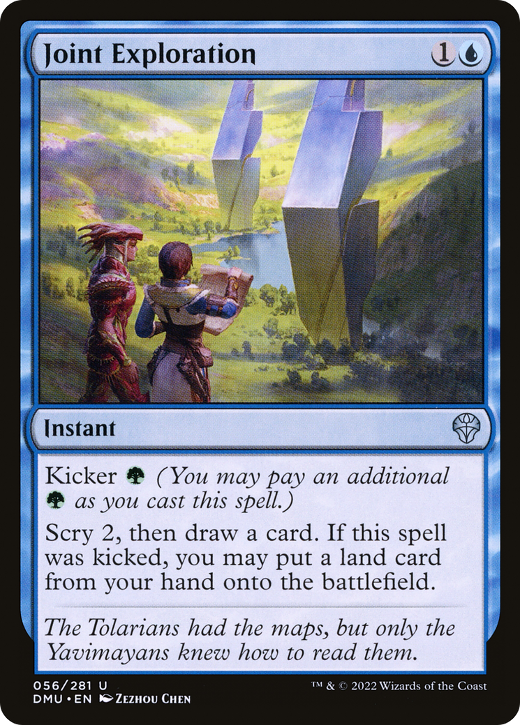 Image of Joint Exploration (DMU-056) - Dominaria United Foil