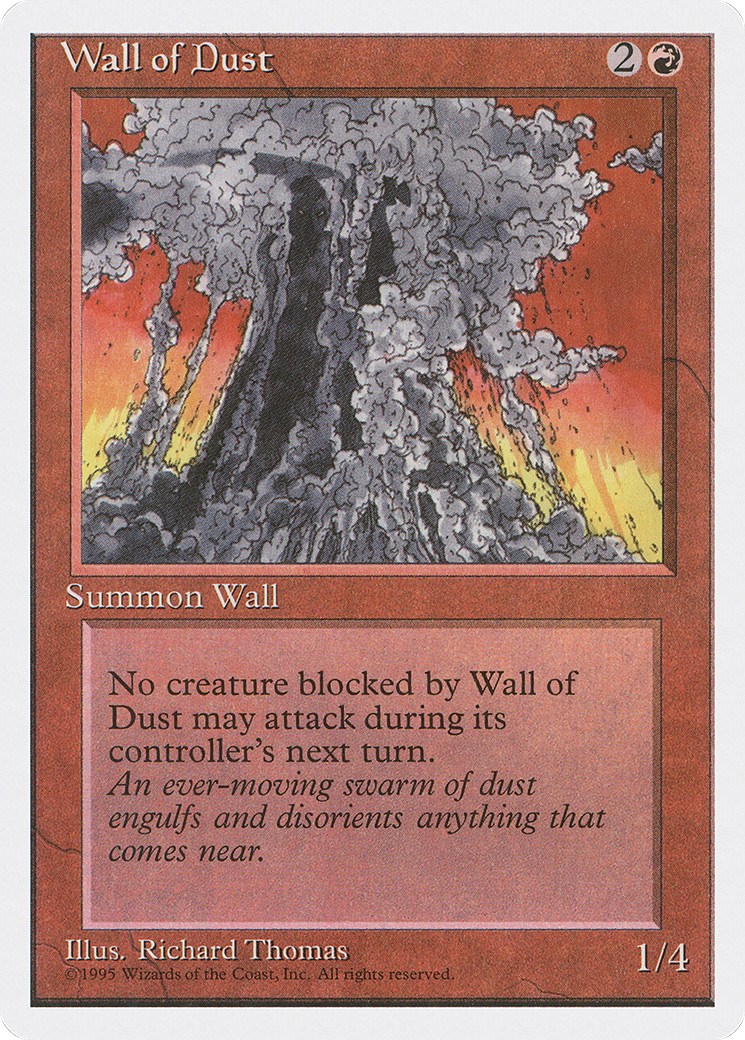 Image of Wall of Dust (4ED-229) - Fourth Edition