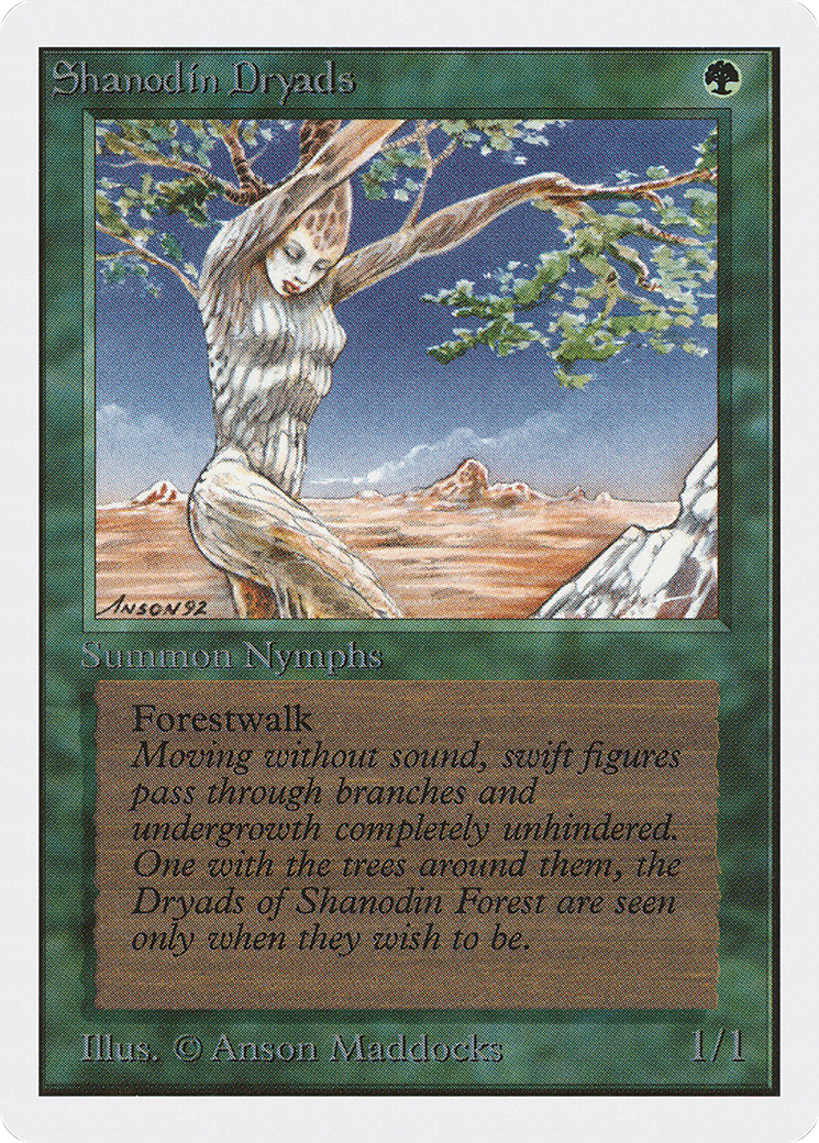 Image of Shanodin Dryads (2ED-) - Unlimited Edition