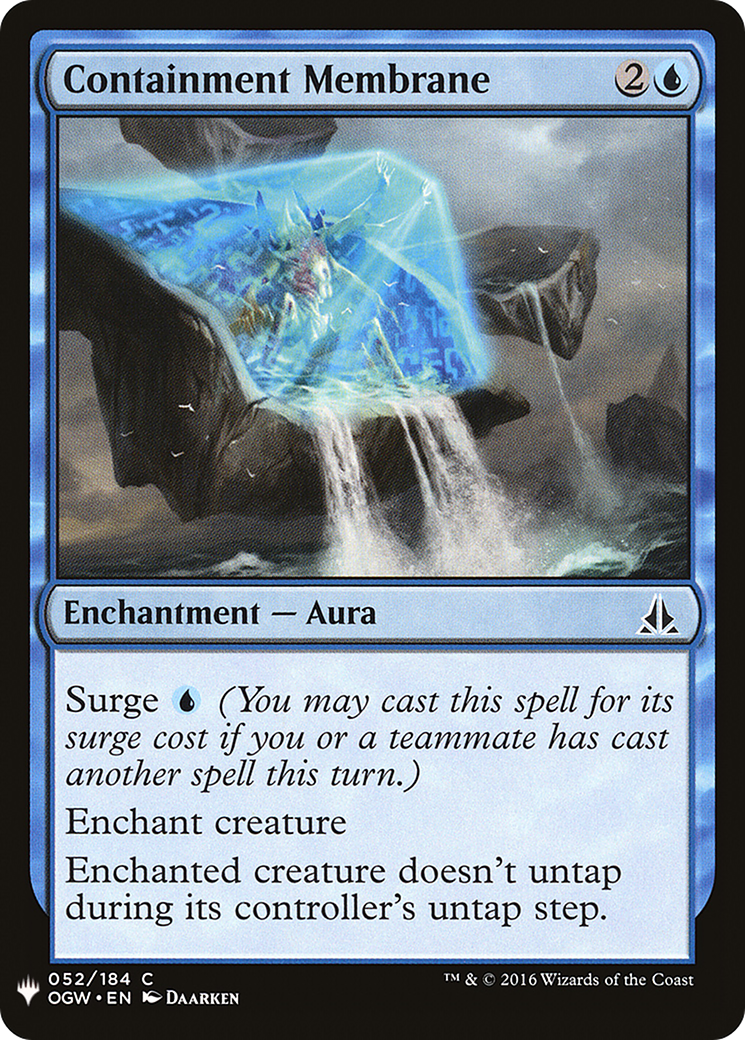 Image of Containment Membrane (LIST-OGW-52) - The List