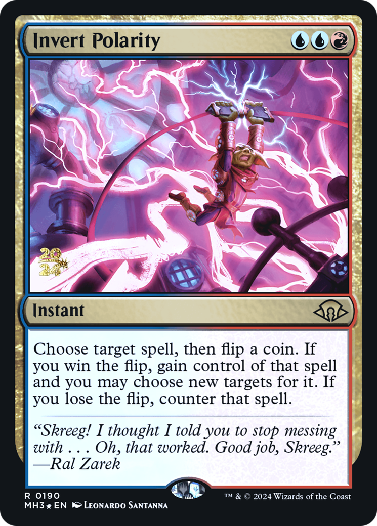Image of Invert Polarity (PRE-190) - Modern Horizons 3 Promos Foil