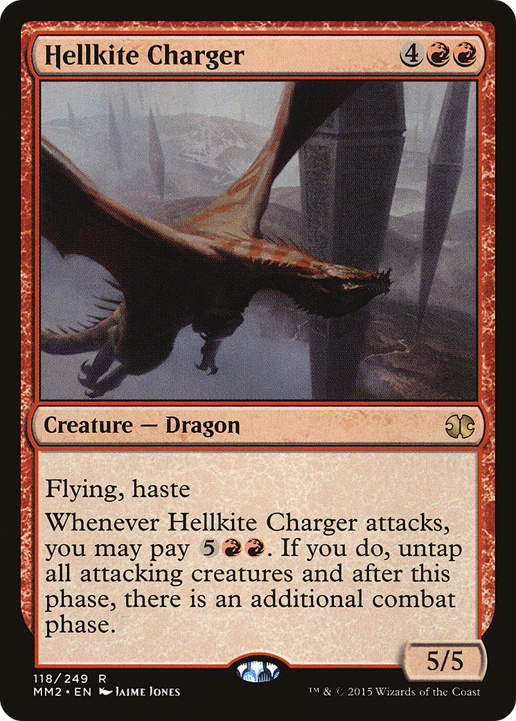 Image of Hellkite Charger (MM2-118) - Modern Masters 2015