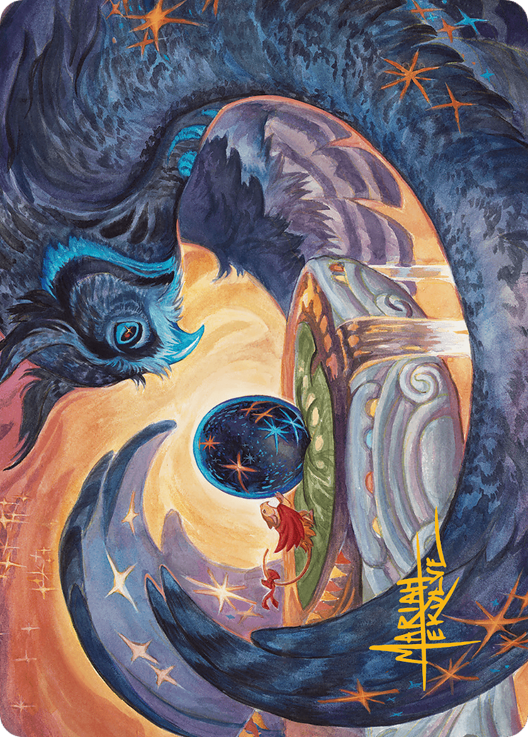 Image of Dawn's Truce // Dawn's Truce (ABLB-041) - Bloomburrow Art Series (Borderless) Foil