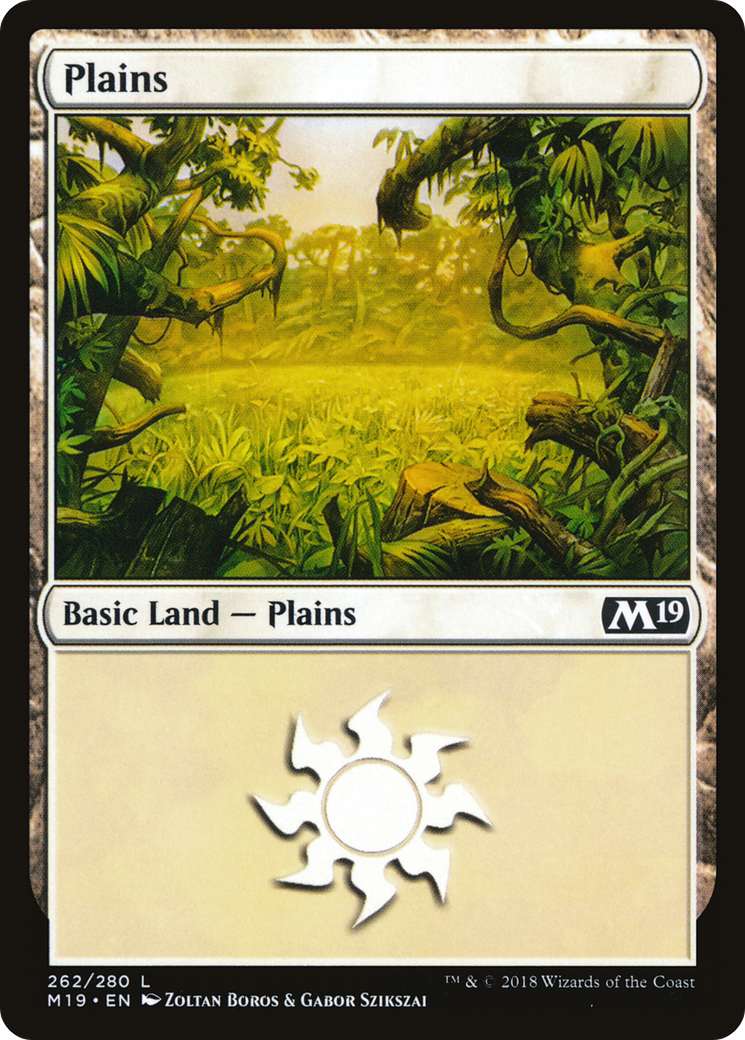 Image of Plains (262) (M19-262) - Core Set 2019