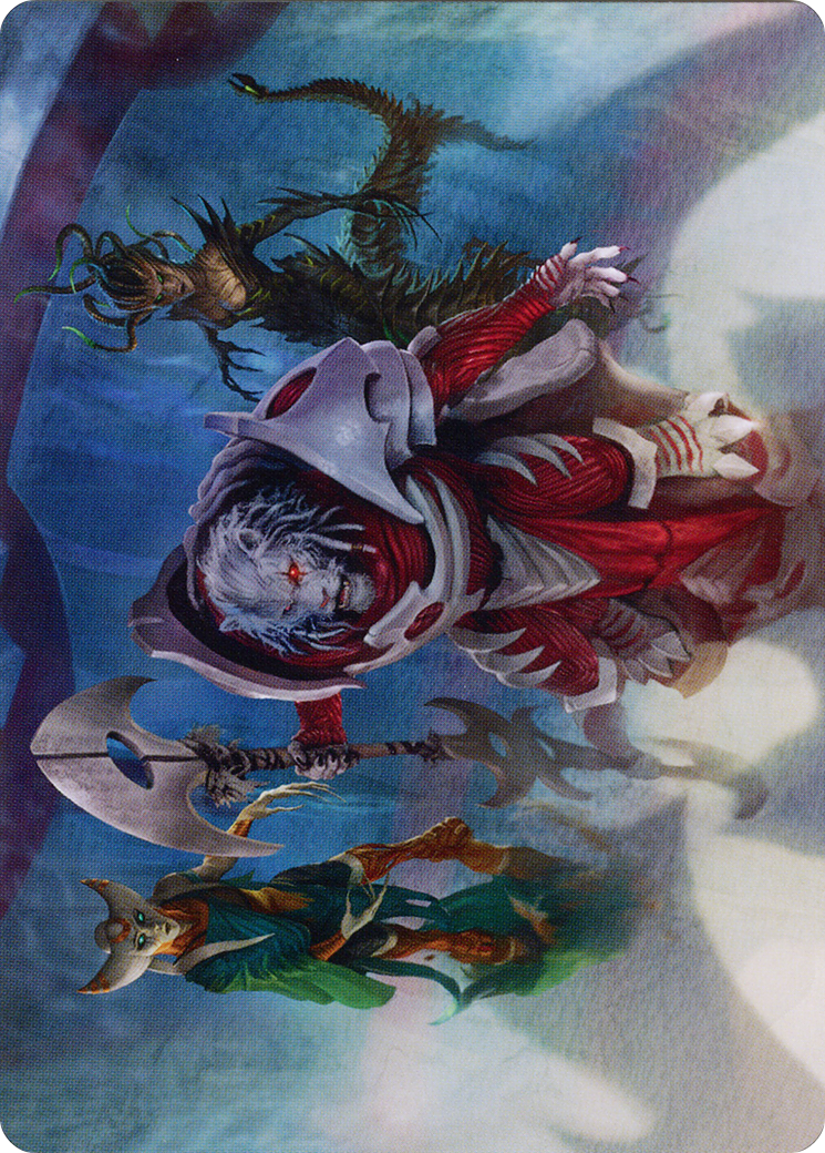 Image of Norn's Decree // Norn's Decree (AONE-006) - Phyrexia: All Will Be One Art Series (Borderless) Foil