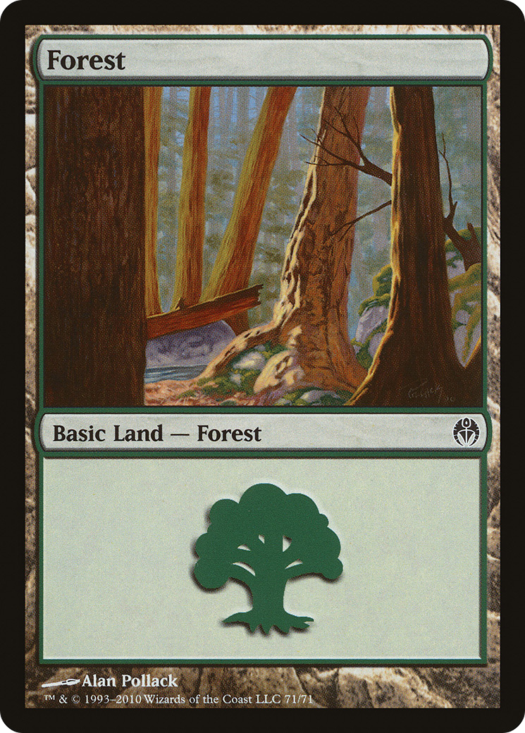 Image of Forest (71) (DDE-071) - Duel Decks: Phyrexia vs. the Coalition