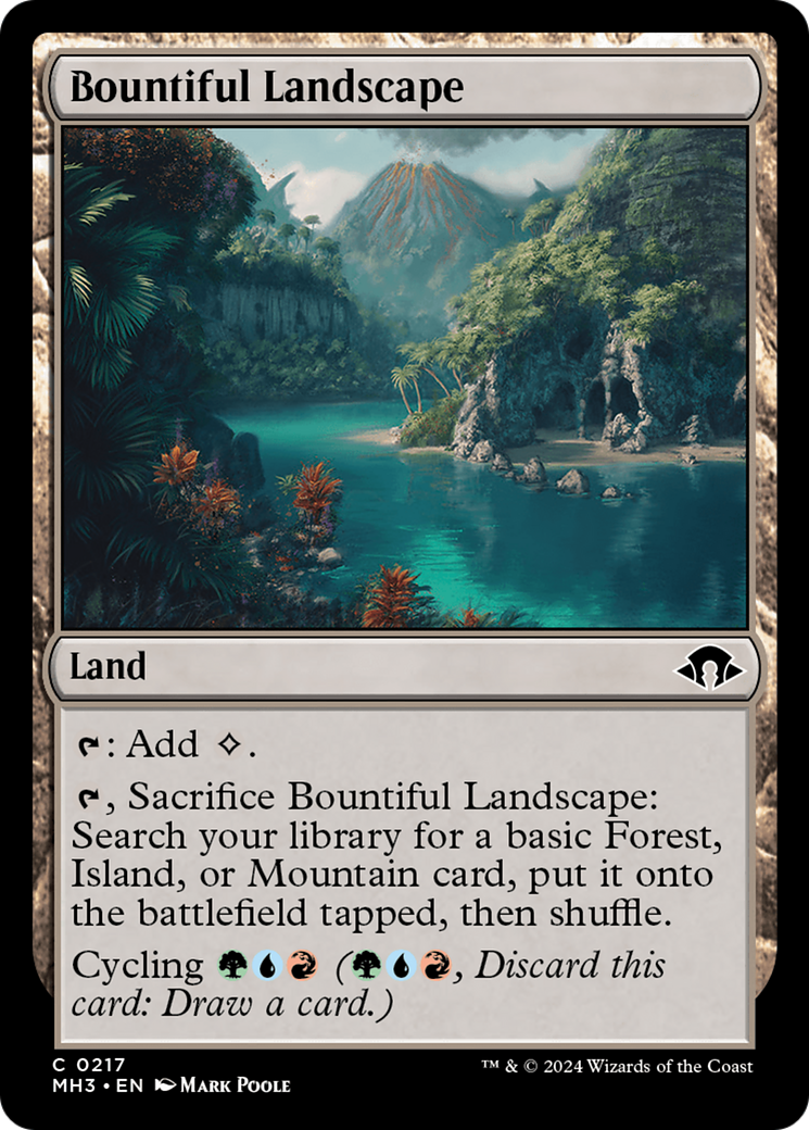 Image of Bountiful Landscape (MH3-217) - Modern Horizons 3 Foil