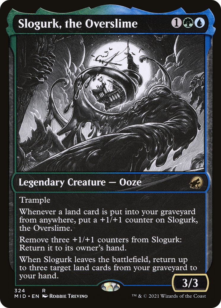 Image of Slogurk, the Overslime (Showcase) (MID-324) - Innistrad: Midnight Hunt: (Showcase)
