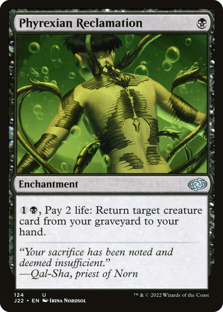 Image of Phyrexian Reclamation (J22-124) - Jumpstart 2022