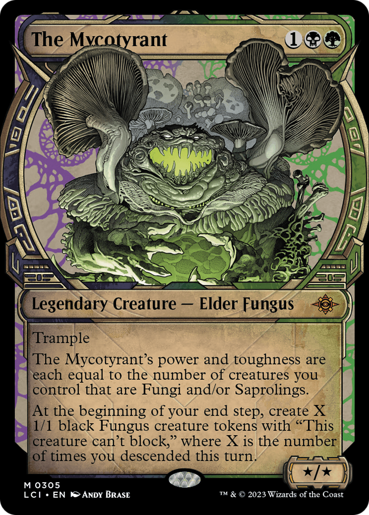 Image of The Mycotyrant (Showcase) (LCI-305) - The Lost Caverns of Ixalan: (Showcase)