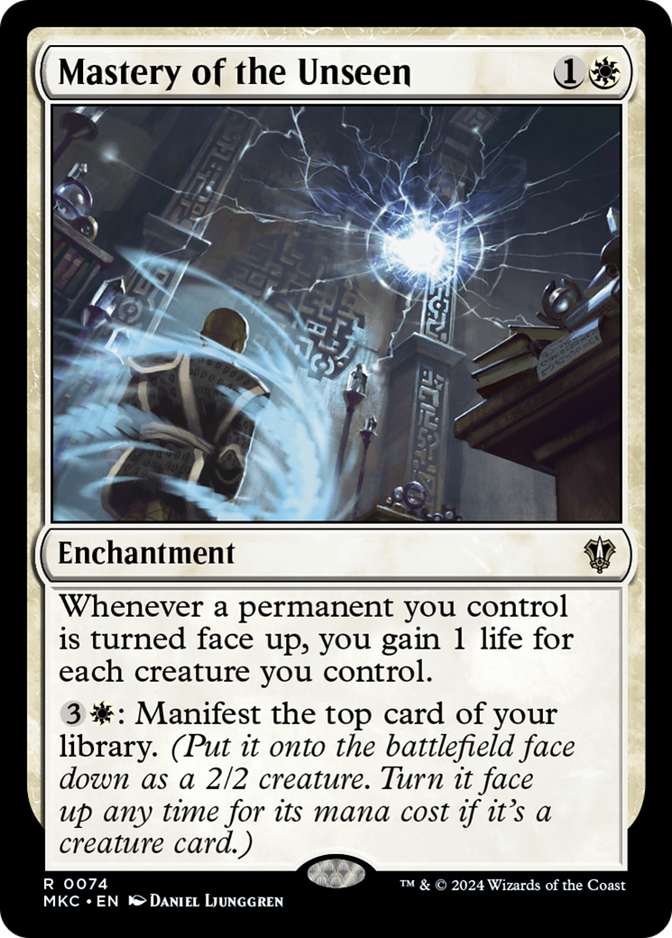 Image of Mastery of the Unseen (MKC-074) - Murders at Karlov Manor Commander